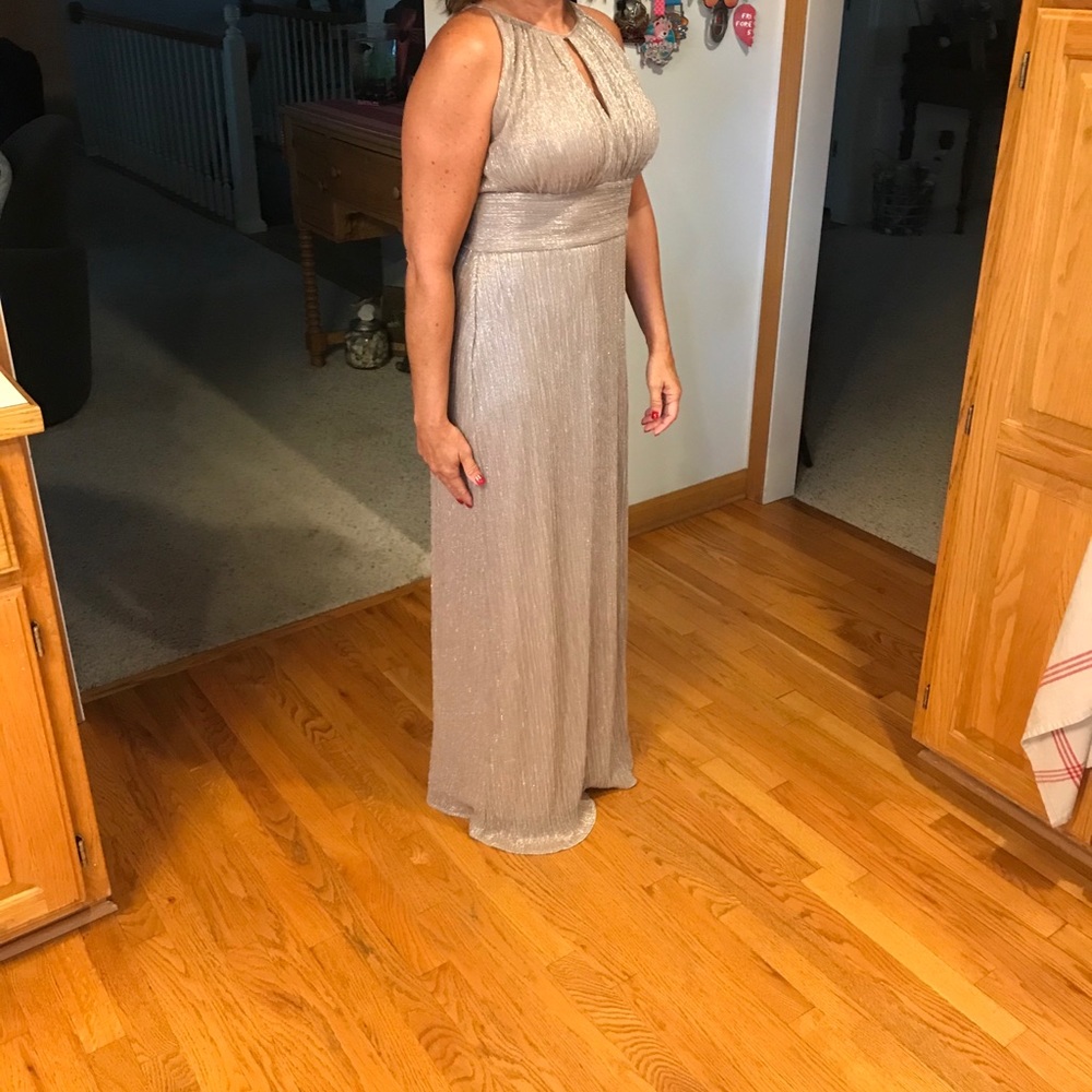 Metallic long dress